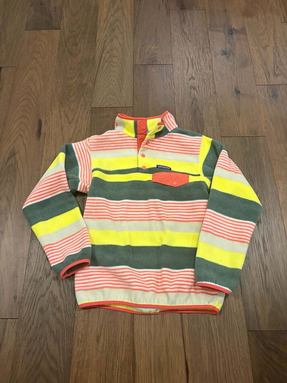 Patagonia Synchilla Snap-T Pullover Multi Striped Fleece